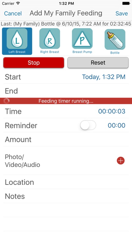 Basic Baby - feed, medical log and track screenshot-3