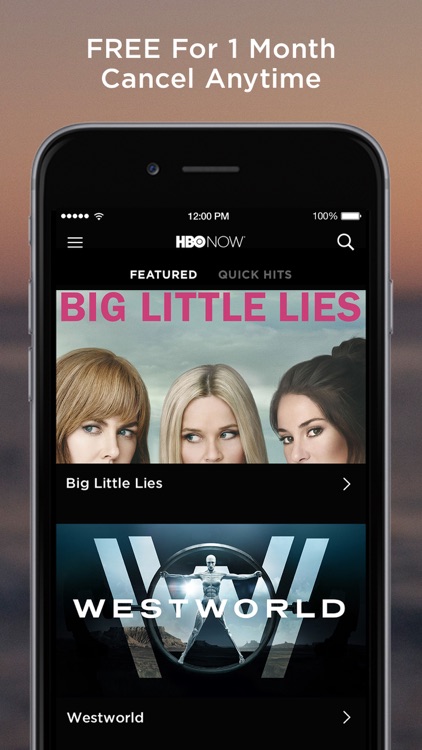 HBO NOW: Stream original series, hit movies & more screenshot-4