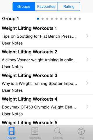 Weight Training Workouts screenshot 2