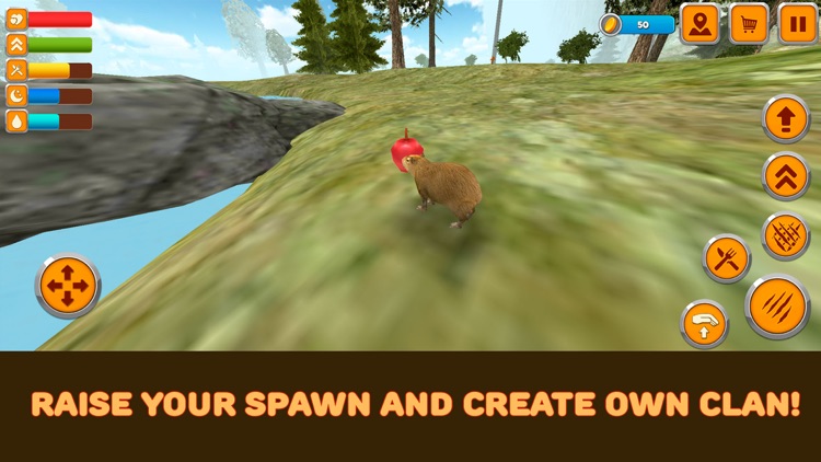 Capybara Survival Simulator 3D screenshot-4