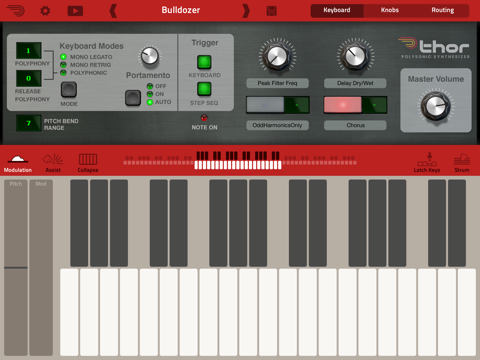 Thor Polysonic Synthesizer screenshot 3