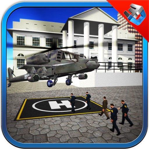 总统直升机飞行和飞行模拟器logo