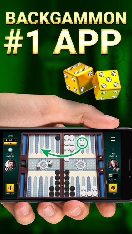 Backgammon Live: Play Backgammon Online Board Game screenshot-0