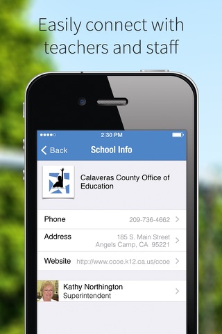 Calaveras County Office of Education screenshot 2