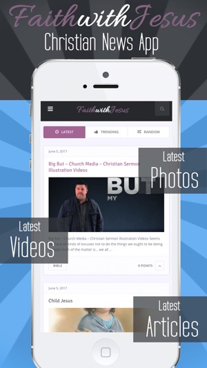 Faith with Jesus Christianity Video News App(圖1)-速報App
