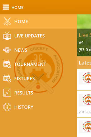 Baroda Cricket Association screenshot 2