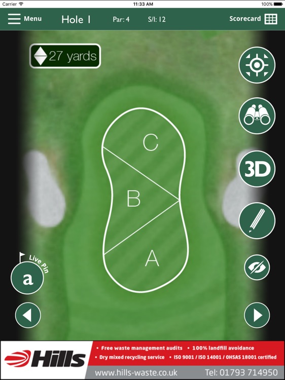 Tidworth Garrison Golf Club - Buggy screenshot-3