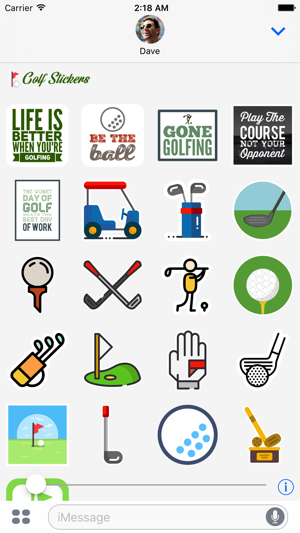 Golf Sticker for iMessage(圖4)-速報App