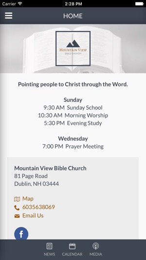 Mountain View Bible Church - Dublin, NH(圖1)-速報App