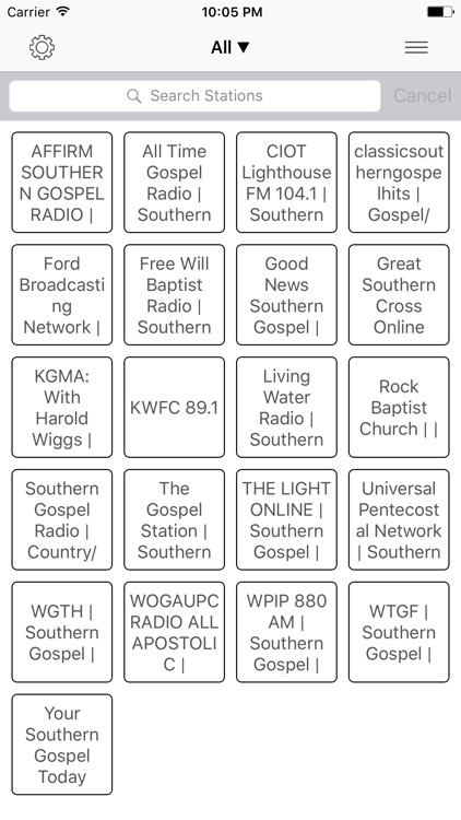 Radio FM Southern Gospel online Stations