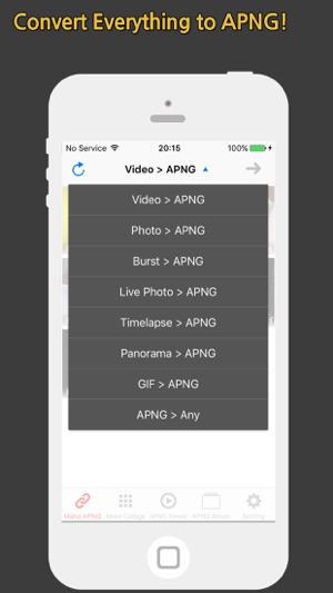 APNG Toaster - Photos, Burst, Video to APNG Maker(圖1)-速報App