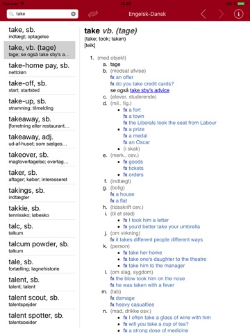 English Danish Dictionary - Medium screenshot 3