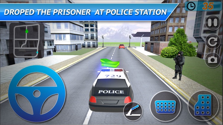 Mafia Thief vs Police Car Drive Sim 3D screenshot-4