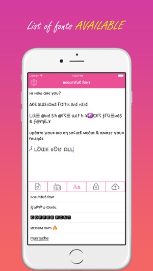 Fancy Fonts Keyboard - Art Fonts & Emoji Style(圖1)-速報App