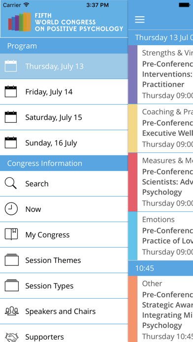 How to cancel & delete Congress on Positive Psych from iphone & ipad 1