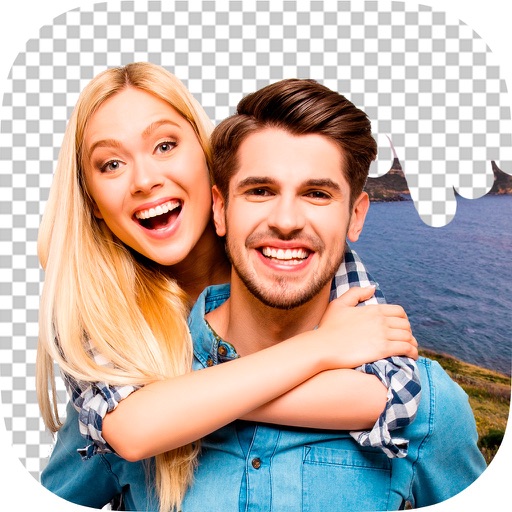 Cut and paste photo editor - Background eraser Icon