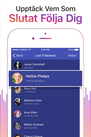 Followers Tracker for Instagram - Get Likes Report screenshot 2