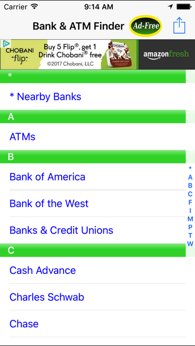 How to cancel & delete Bank & ATM Finder: Banks & ATMs Mobile Locator from iphone & ipad 1