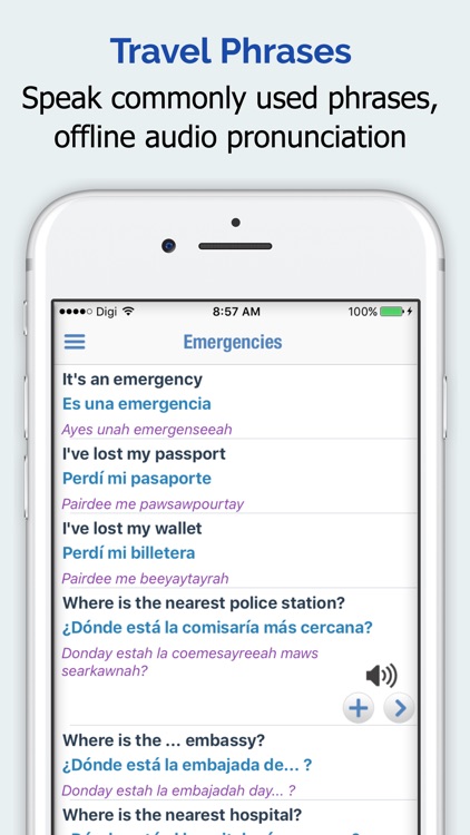 Spanish Translator - English Spanish Dictionary screenshot-3