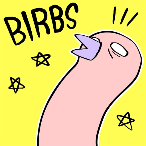 Weird Gross Birbs: Animated Stickers and GIFs icon