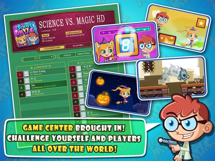 Science vs Magic HD - Fun 2 player game collection screenshot-3
