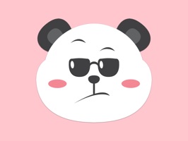 Stick Panda on anything with this stickers pack of panda emojis