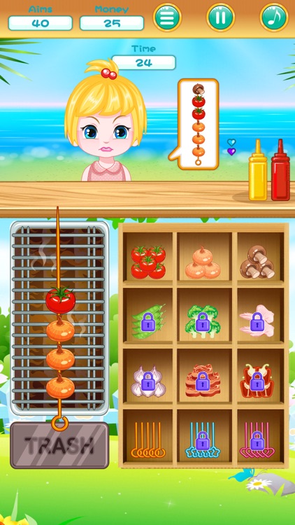 Yummy Barbecue－Girly Cooking Games