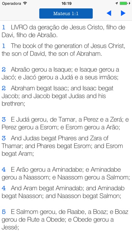 Bilingual Bible English Portuguese - KJV ACF