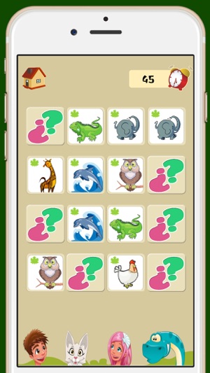 Animals memo games - Find the Pairs game for Kids(圖4)-速報App