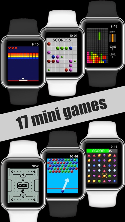 17 Mini Games For Watch & Phone