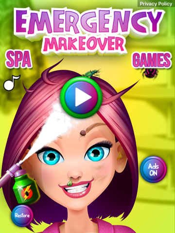 Скриншот из Emergency Makeover - Spa Games