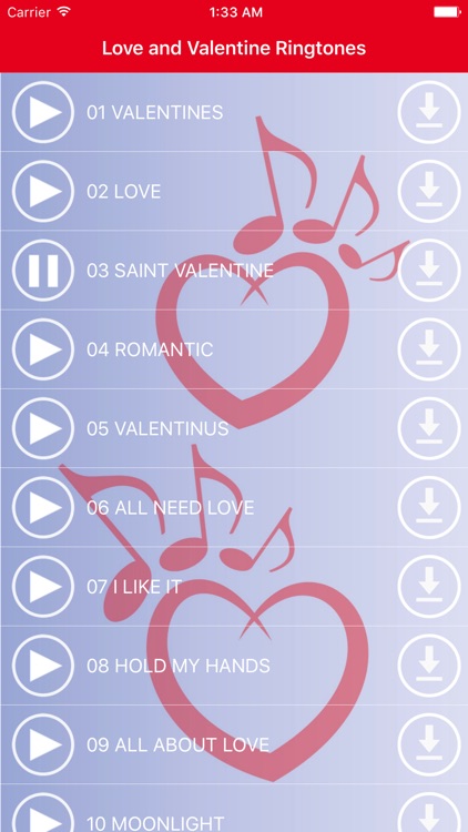 Love & Valentine Ringtones - Best Romantic Sounds