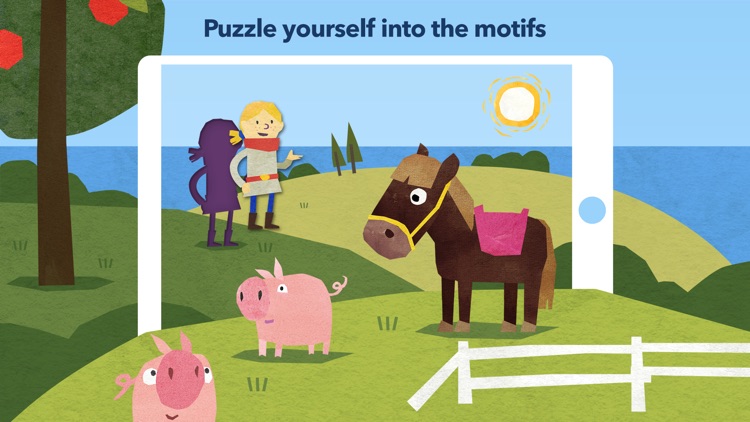 Fiete Puzzle - Kids Games with Animals screenshot-0