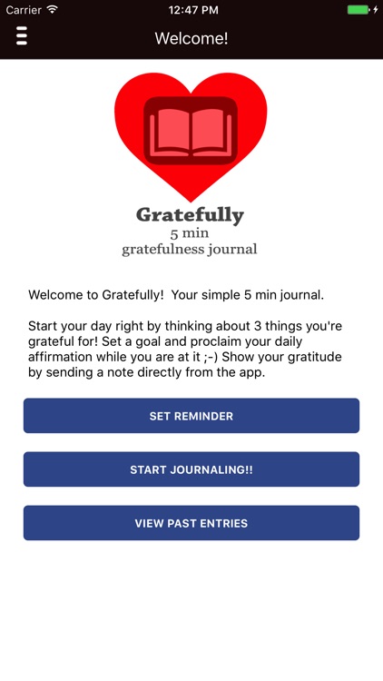 Gratefully: Gratitude Journal & Thankful Messages screenshot-0