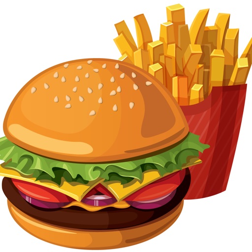 Lets Go To Lunch Food Sticker Pack icon