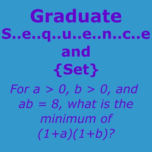 Graduate Sequence and Set Practice