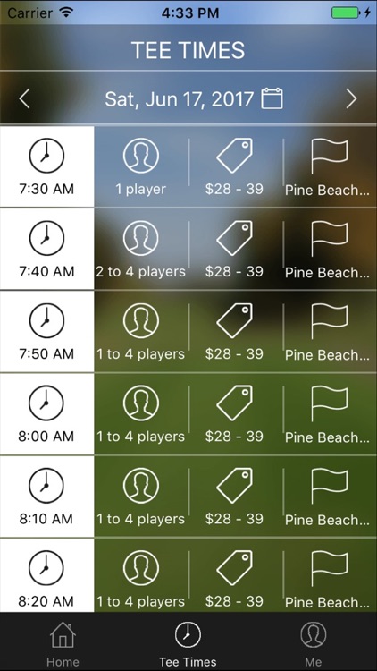 Pine Beach West Tee Times