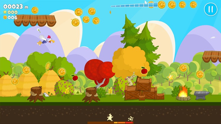 Chicken Fly: Platform Jumper screenshot-3