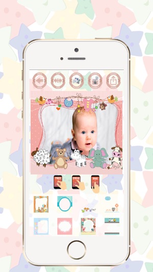 寶寶相框編輯和創建漂亮的卡片(圖4)-速報App