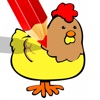 Chicken Cartoon Coloring Book Education