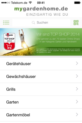 mygardenhome.de screenshot 2