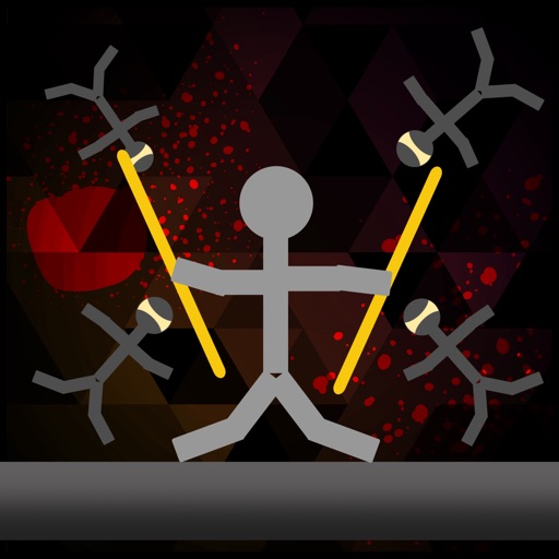 Stickman Warriors Heroes-Drunken Wrestler Dismount icon