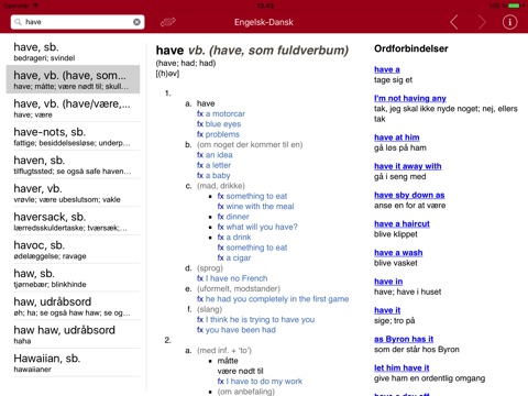 English Danish Dictionary - Medium screenshot 4