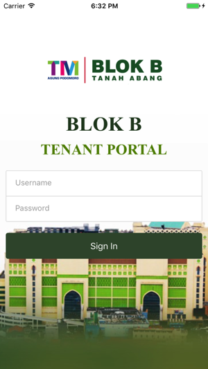 Blok B Tenant Portal