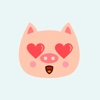 Pig Emotion Sticker