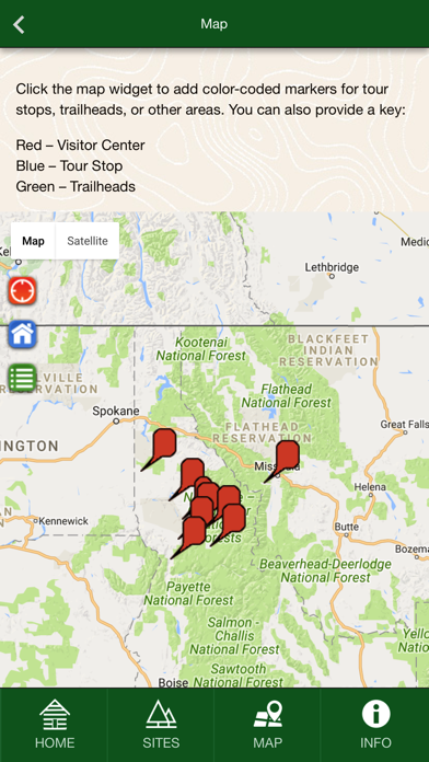 How to cancel & delete Nez Perce-Clearwater National Forest from iphone & ipad 4