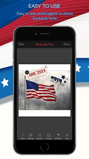 4th of July Pics – Patriotic pic stickers America(圖4)-速報App