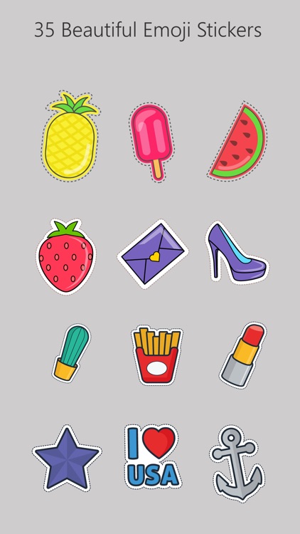 Summer Collection Sticker