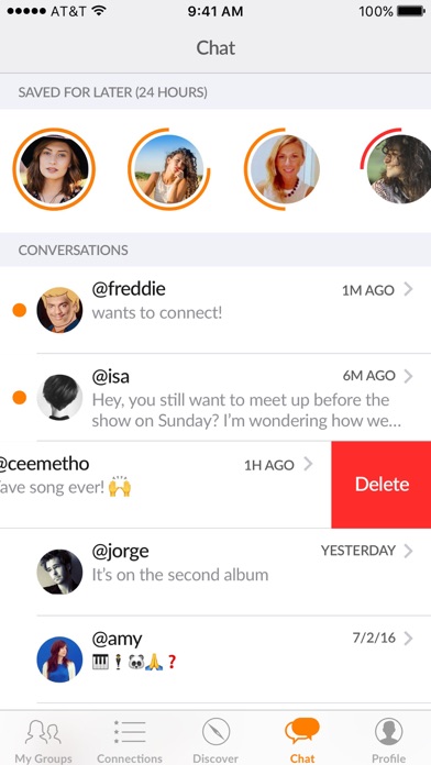 Resonate: Music Messenger screenshot 2