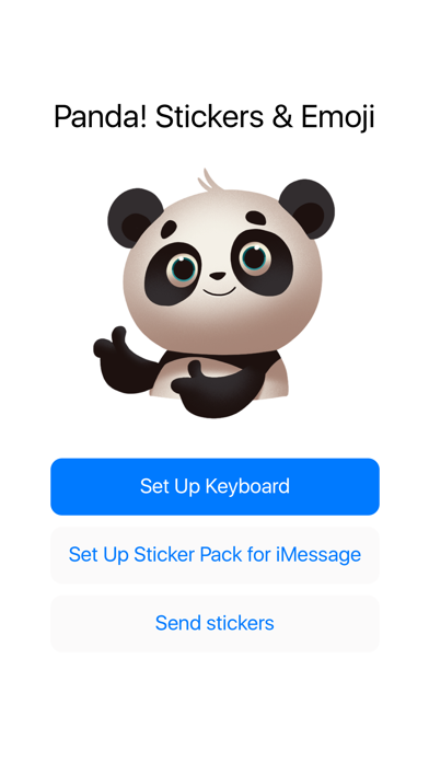 Panda! Stickers & Emoji Screenshot 5